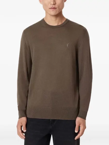 Pulover Allsaints de lână verde