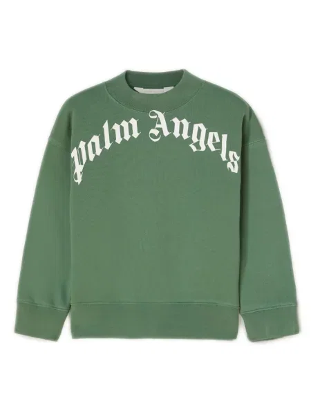 Bluza dziecięca Palm Angels zielona