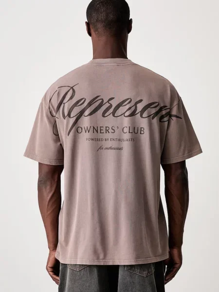 Represent Owners Club Script tricou din pentru bărbați