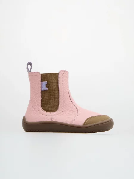 Детские ботинки челси Osik Barefoot розовые