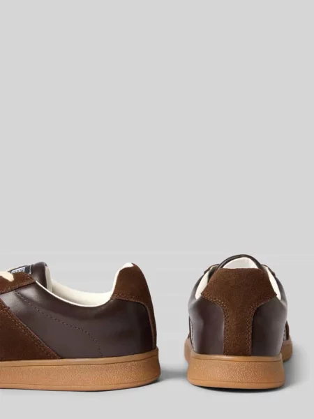 Sneakersy ze skóry bydlęcej nappa z podeszwą w kontrastowym kolorze Steve Madden