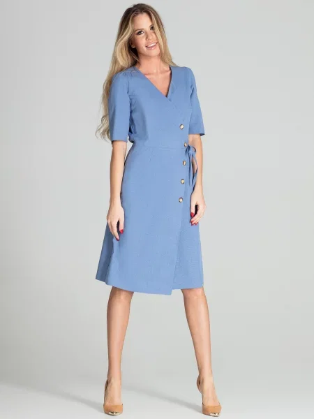 Rochie Figl albastru