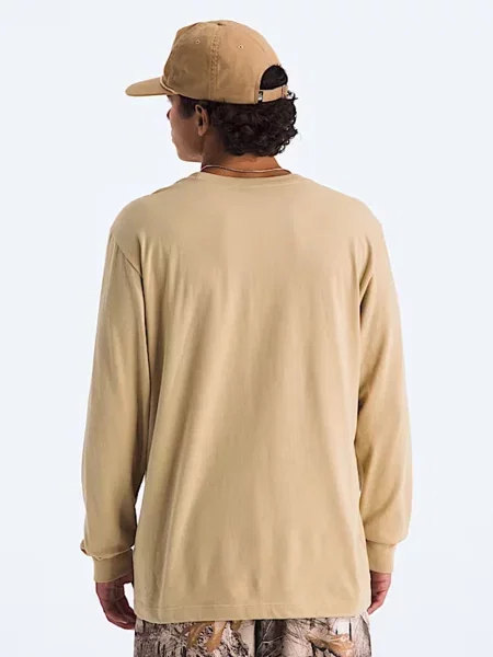 Лонгслів The North Face M EVOLUTION SIMPLE DOME REGULA бежевий