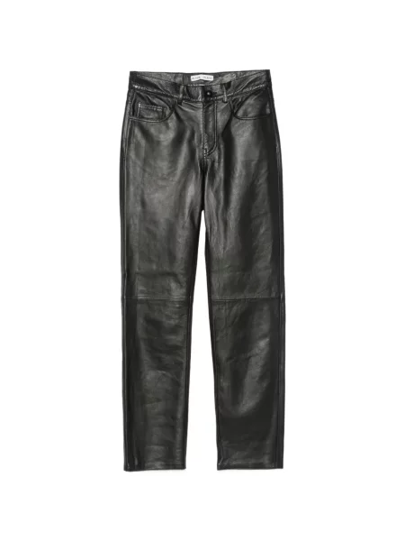 Pantaloni Blazé Milano din piele negru