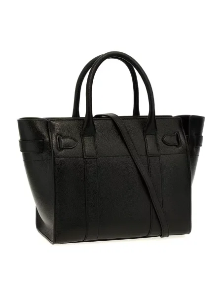 Shopperka Mulberry skórzana czarna