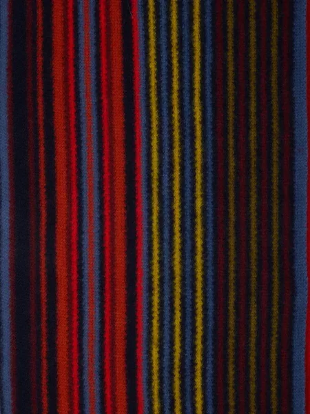 Fular Paul Smith de lână cu dungi roșu