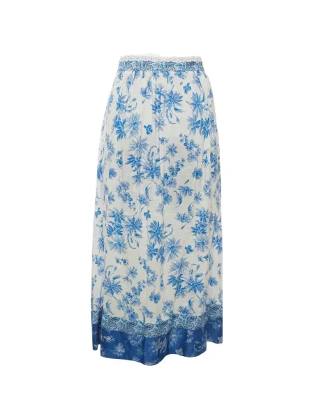 Fustă Sandro cu model floral cu imagine albastru