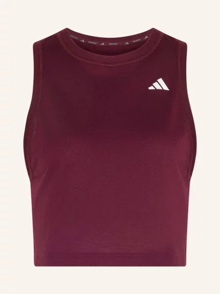 Adidas Tílko Workout Essentials tmavě červená