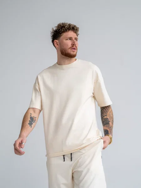 TeamV Футболка бежевий