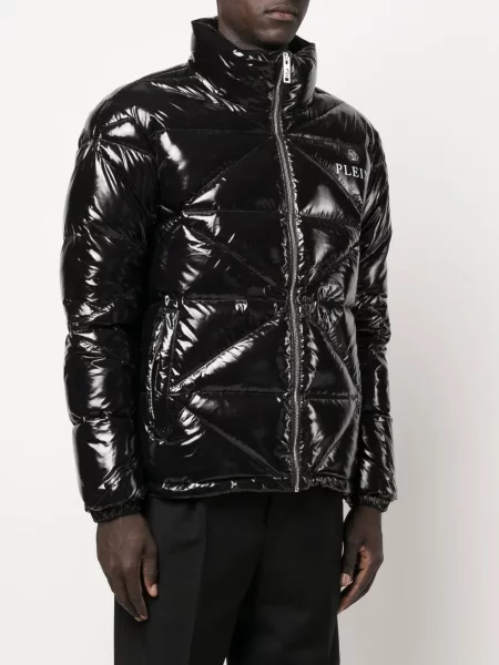 Kurtka Philipp Plein ocieplana czarna