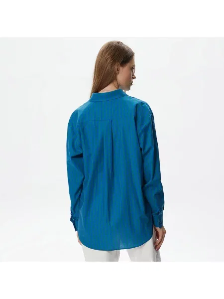 Рубашка Lacoste синяя