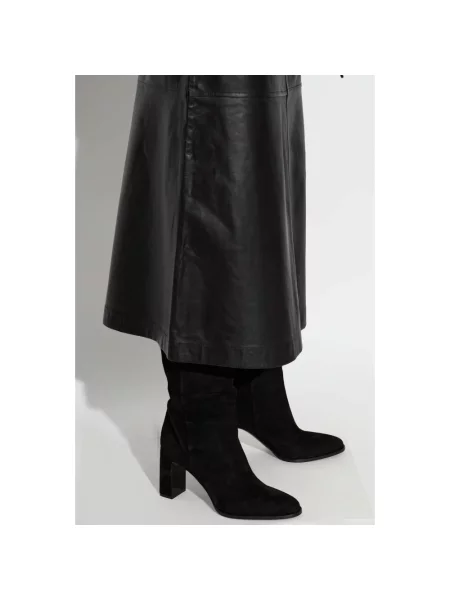 Botki Jimmy Choo skórzane czarne