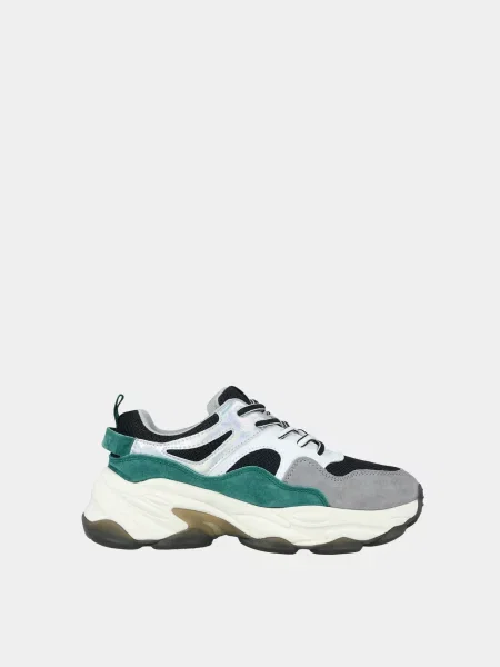 Замшевые кроссовки Crosby серые