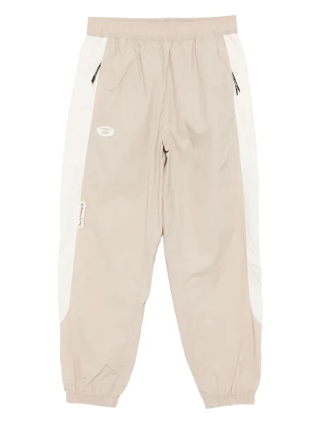Pantaloni Aape By A Bathing Ape cu broderie