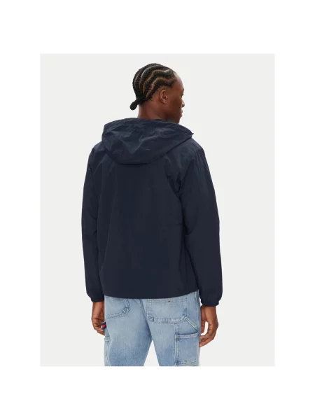 Větrovka Tommy Jeans modrá