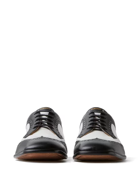 Pantofi derby Versace din piele negru