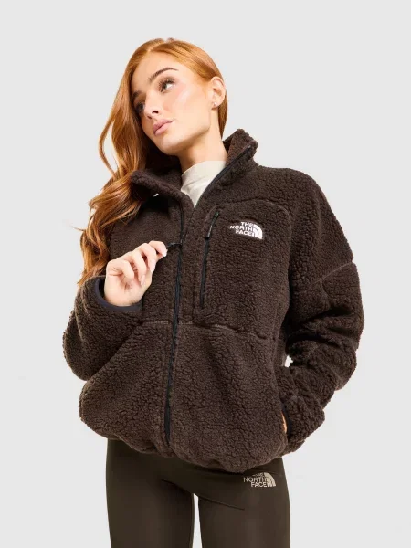 The North Face Polar W Hanagita Zip brązowa