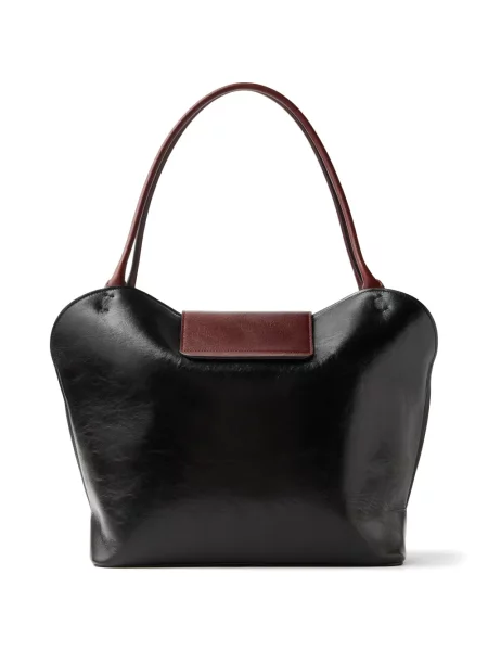 Geanta de piele Versace din piele mari negru