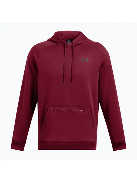 Мъжки суитшърт Under Armour Fleece Pro Kangra HD cardinal/black черно