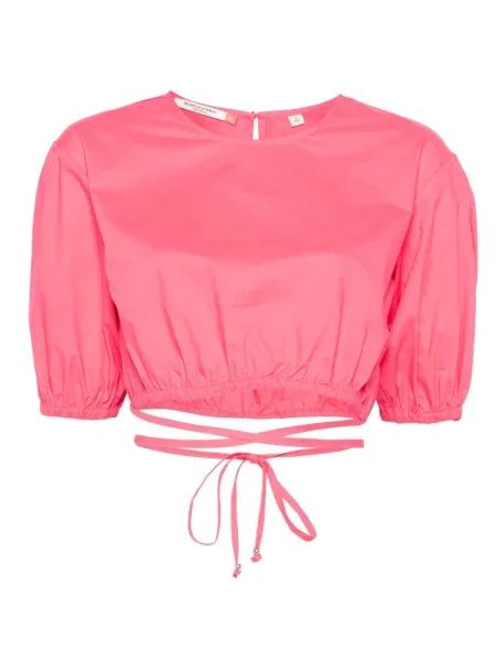 Bluzka Scotch & Soda popelinowa różowa