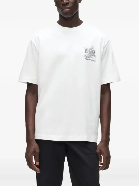 Tricou Karl Lagerfeld alb
