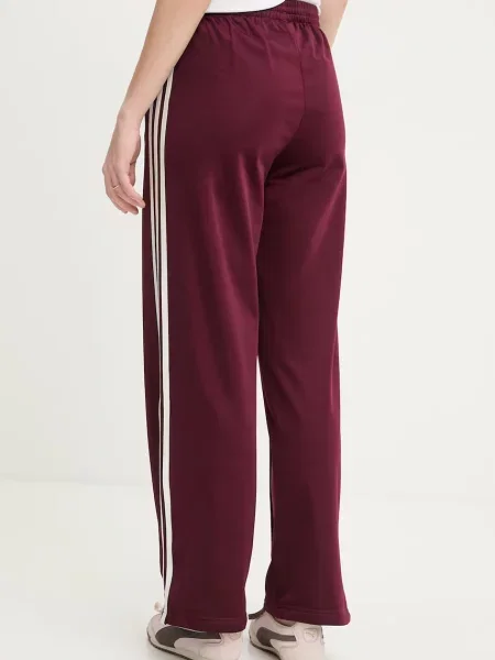 Adidas Originals spodnie dresowe bordowe