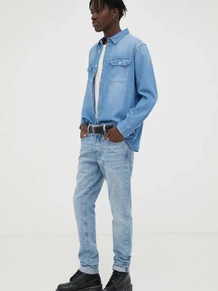 Blugi G-star Raw albastru