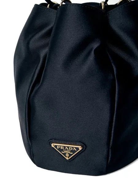 Geantă bucket Prada negru