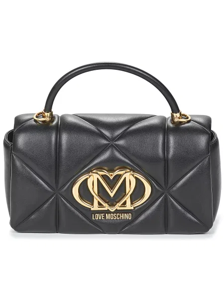 Crossbody torbica Love Moschino črna