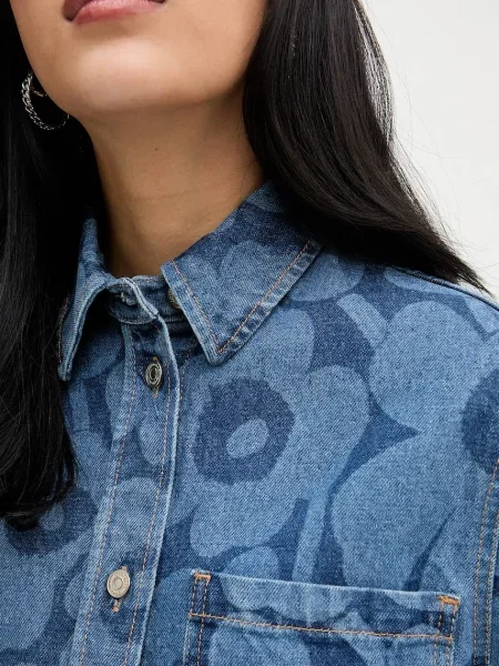 Джинсовая рубашка Marimekko