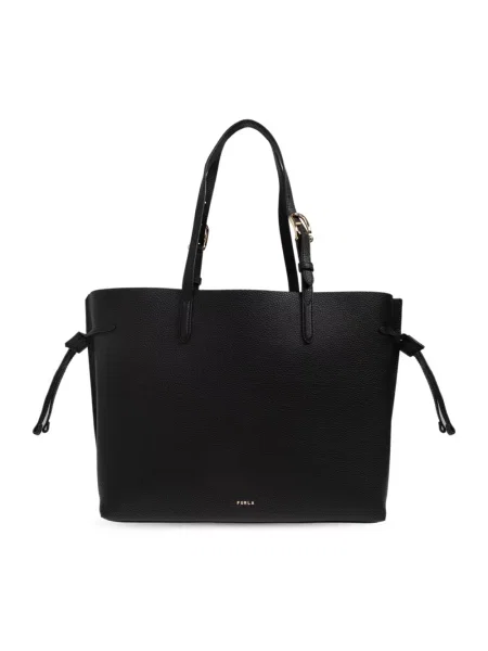 Shopperka Furla skórzana czarna
