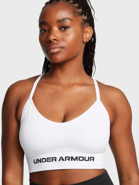 Безшовний спортивний топ Under Armour білий