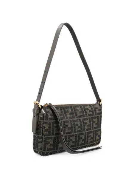 Top Fendi din jacard maro
