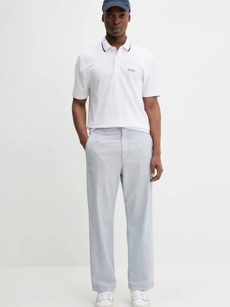 Polo majica Hollister Co. bela