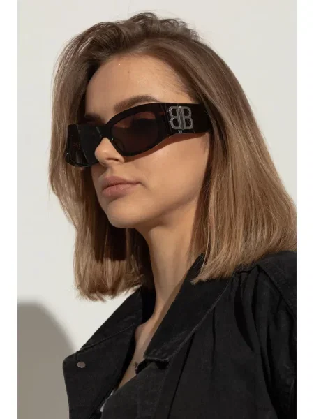 Saulės akiniai Balenciaga Eyewear ruda