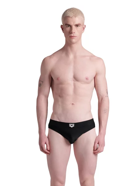 Kąpielówki slipy Arena Bicolore Elastic Brief czarne