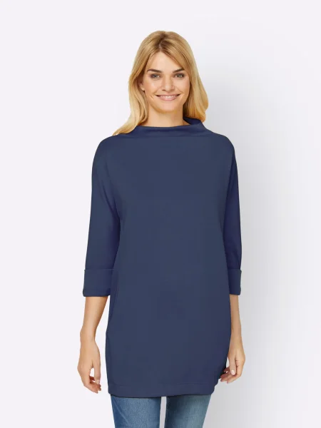 Heine Tricou închis albastru