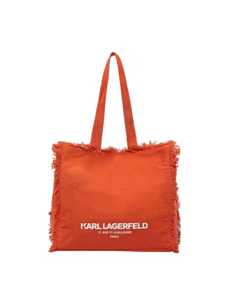 Karl Lagerfeld torebka tote K/RSG pomarańczowa