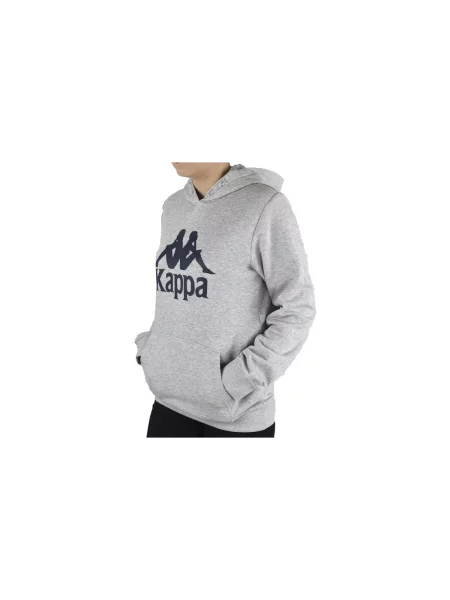 Majica s kapuljačom Kappa siva
