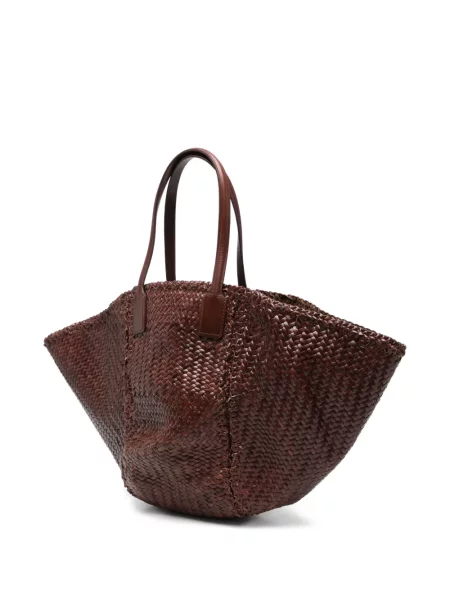 Bőr shopper táska Dragon Diffusion barna