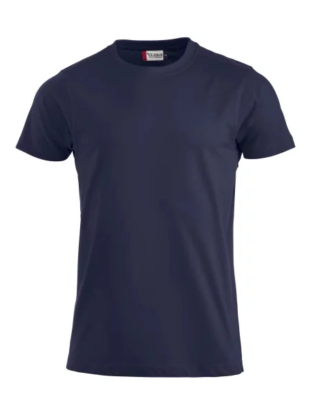 Clique Premium-T koszulka z okrągłym dekoltem dark navy niebieska
