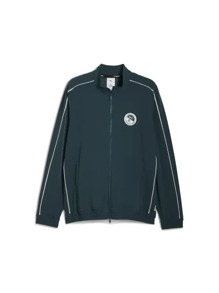 Kurtka do golfa PUMA × REIGNING CHAMP T7 zielona