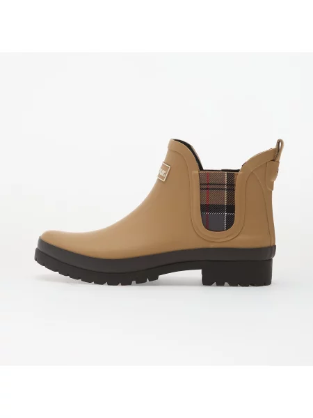 Καρό φόρεμα Barbour μπεζ