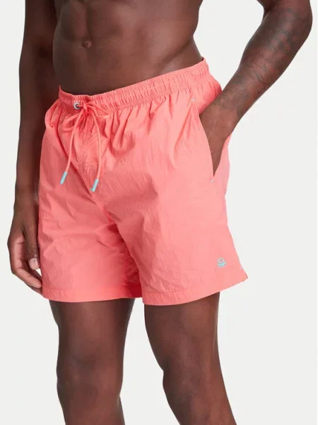 Kopalne hlače United Colors Of Benetton rdeča