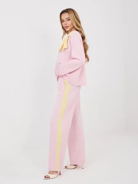 Spodnie dresowe Rue Paris żółte