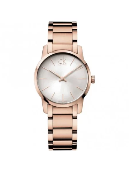 Zegarek Calvin Klein elegancki brązowy