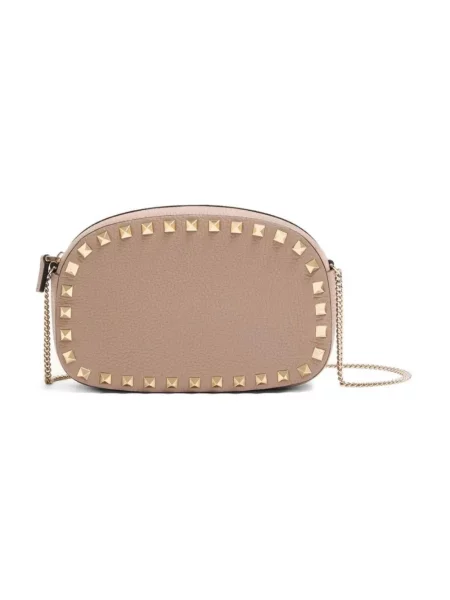 Torebka crossbody Valentino skórzana różowa