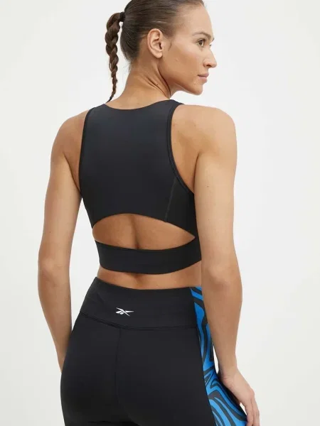 Sportovní podprsenka Reebok Identity Training černá