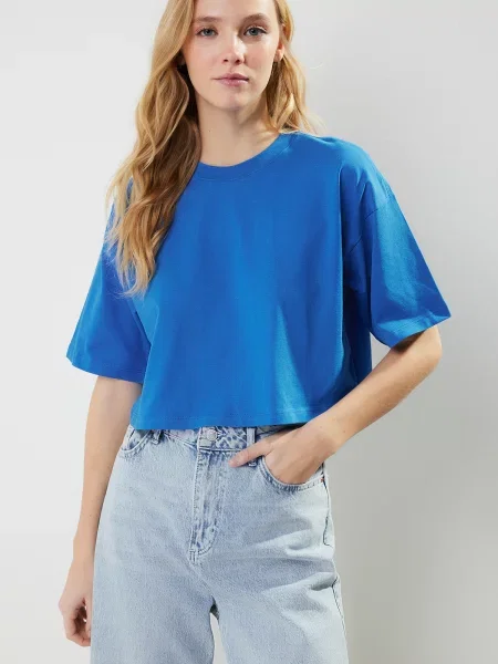 Dzianinowa koszulka Trendyol