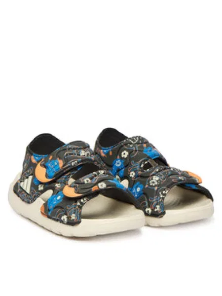 Sandály adidas šedé